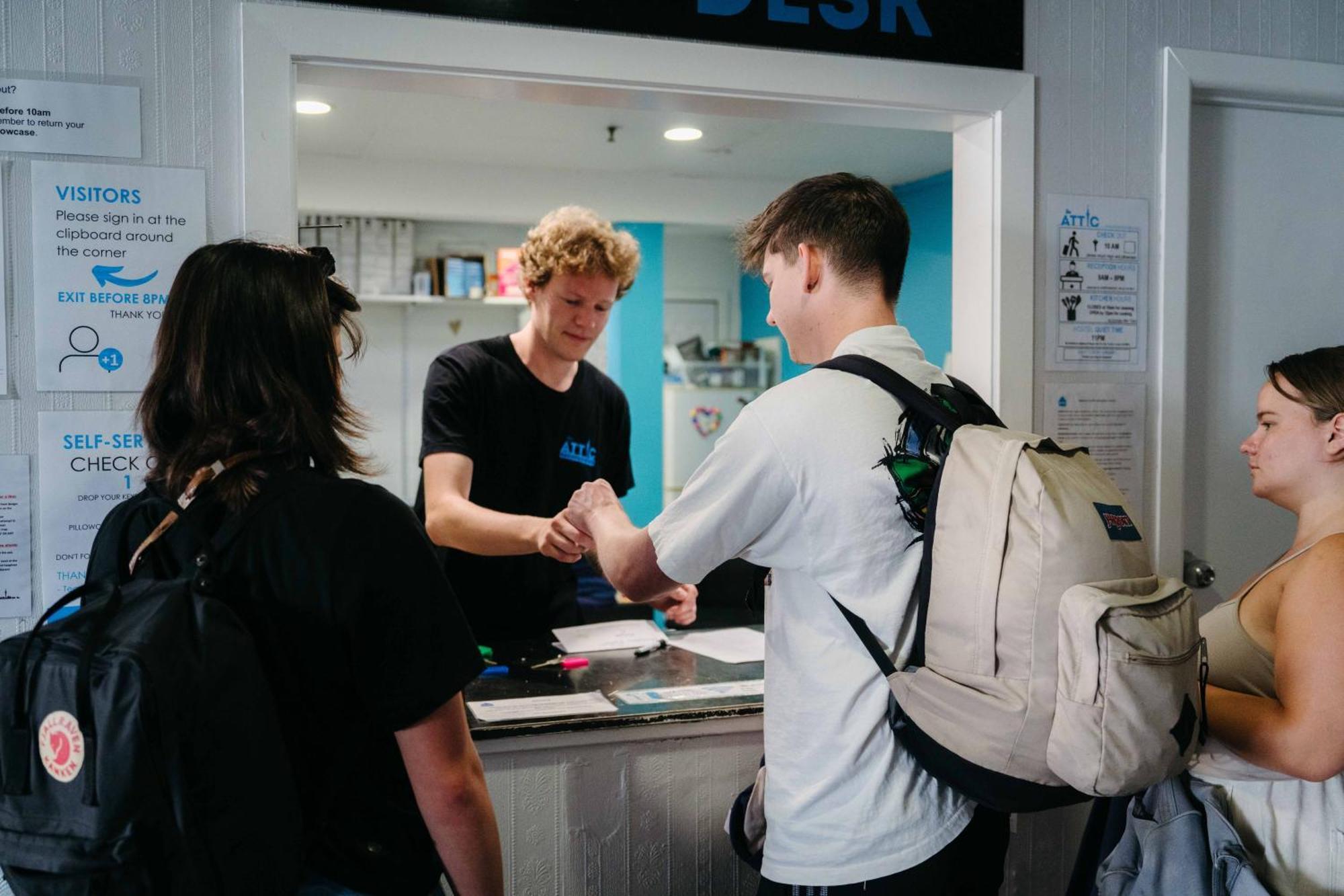 Attic Backpackers Vandrarhem Auckland Exteriör bild